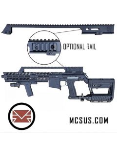 Universal G36 Rifle Length Picatinny Sight Rail with M-Lok Side Rail Option