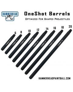 Hammerhead Oneshot Plus Rifled Barrel .687, 12" Cockergewinde (1" Außendurchmesser)